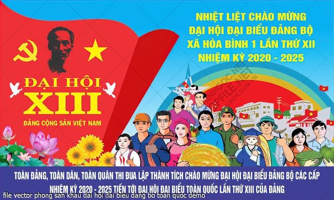 file vector phong san khau dai hoi dai bieu dang bo toan quoc